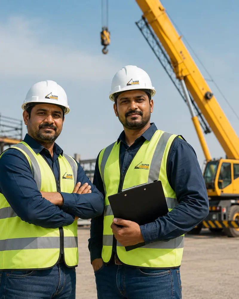 Super Cranes heavy equipment rental