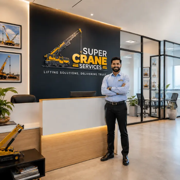 Crane rental service